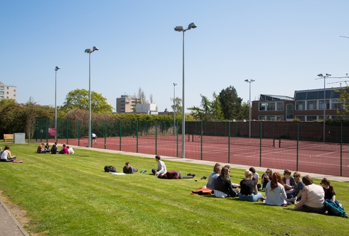 Tennis courts