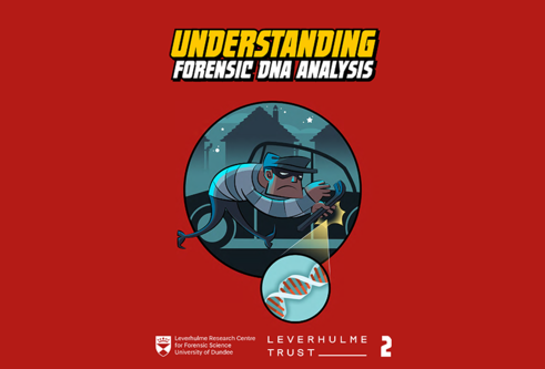 Cover image for Leverhulme Understanding Forensic Science Comic