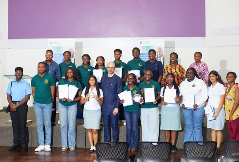 Students from schools in Africa are recognised as excellent in the 2024 edition of the University of Dundee’s African Schools Mooting Competition